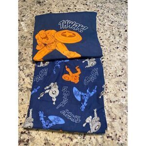 NWT Marvel Amazon Essentials 2 Piece Mens Pajama Set Size Small